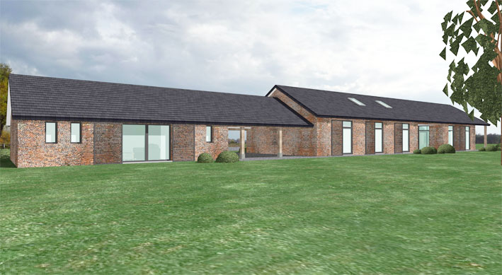 Woonhuis met kantoor, Hooge Mierde Projectnaam