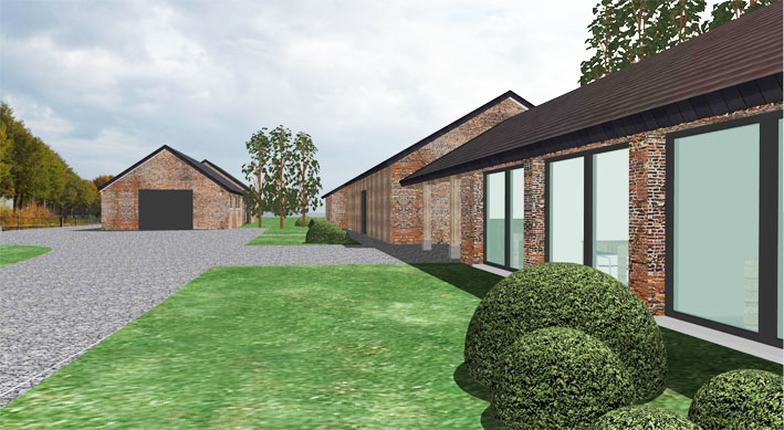 Woonhuis met kantoor, Hooge Mierde Projectnaam