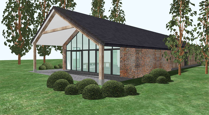 Woonhuis met kantoor, Hooge Mierde Projectnaam